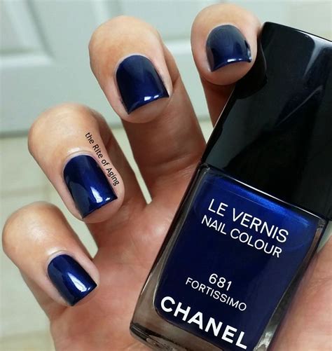 chanel blue satin nail polish uk|chanel nail polish navy blue.